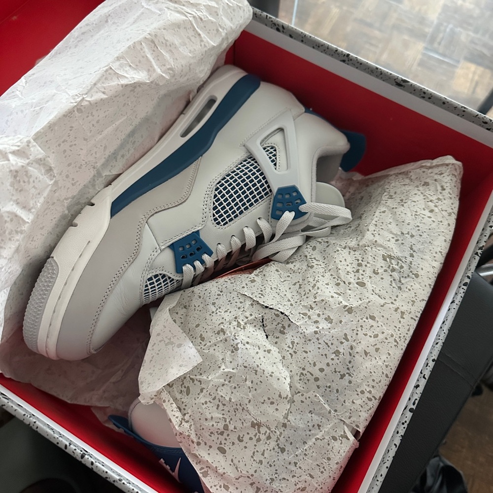 Jordan 4 Retro Military Blue Size 13